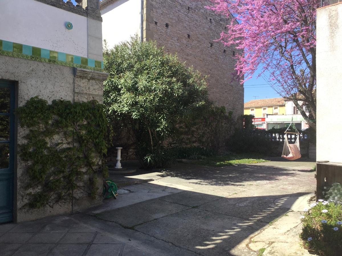Maison De Maitre A Bram # Jacuzzi Bagian luar foto