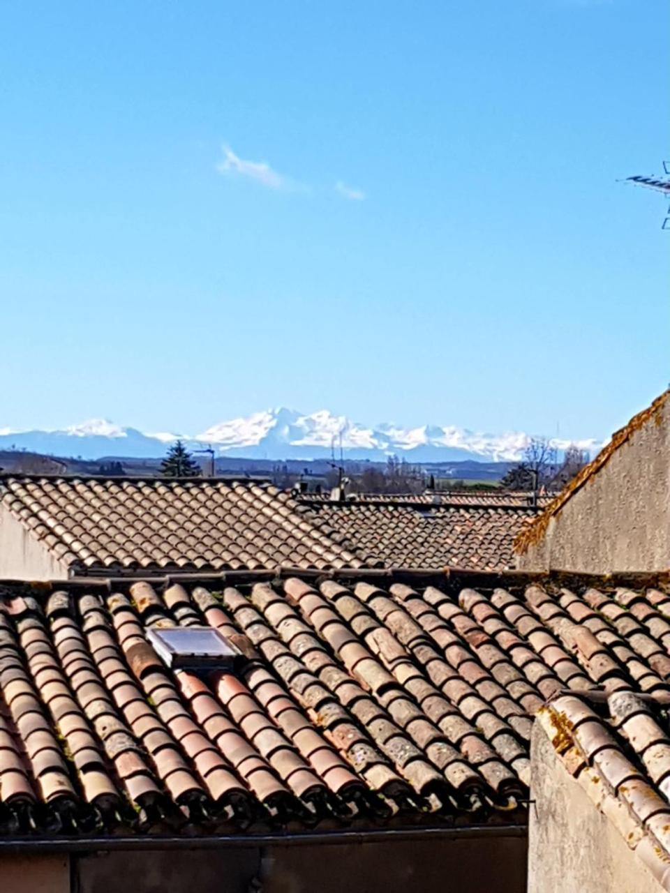 Maison De Maitre A Bram # Jacuzzi Bagian luar foto
